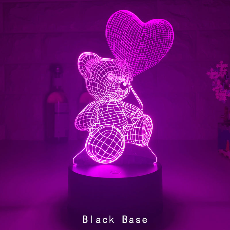 GlowCraft 3D LED Neon Sign Night Light
