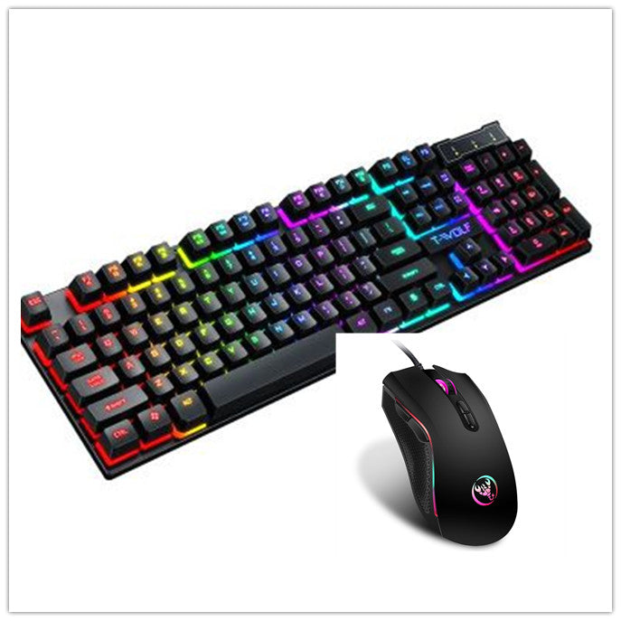 LumiStrike Teclado Gaming USB con Manipulador Flotante