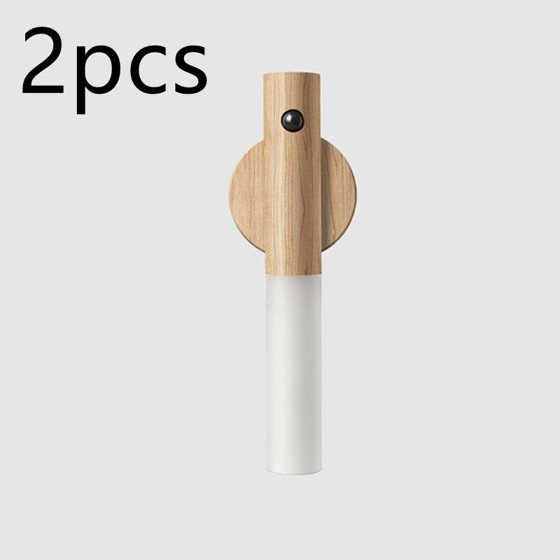 EcoGlow Auto LED Wood Night Light
