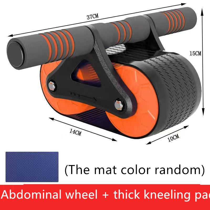 DualFlex Rueda de Ejercicios Abdominales con Rebote Automático