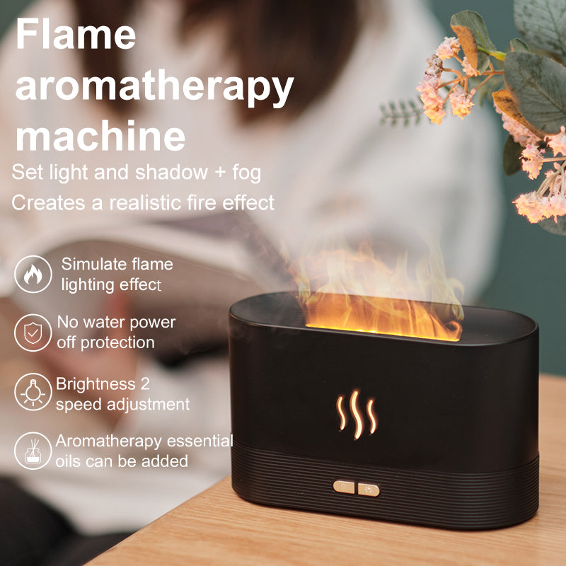 FlameFusion Ultrasonic- Humidificador de Fuego