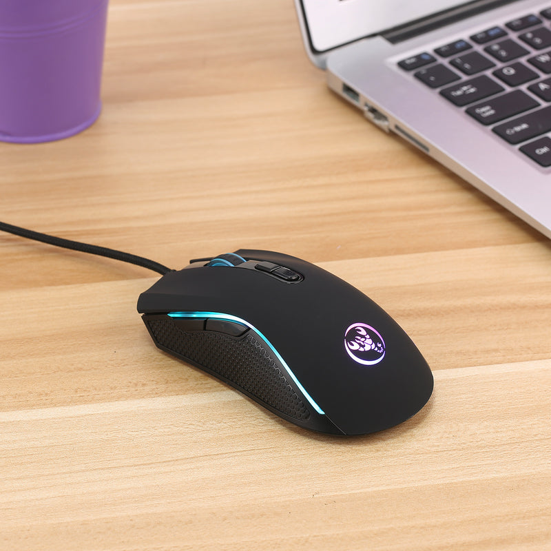 LumiStrike Teclado Gaming USB con Manipulador Flotante