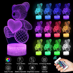 GlowCraft 3D LED Neon Sign Night Light