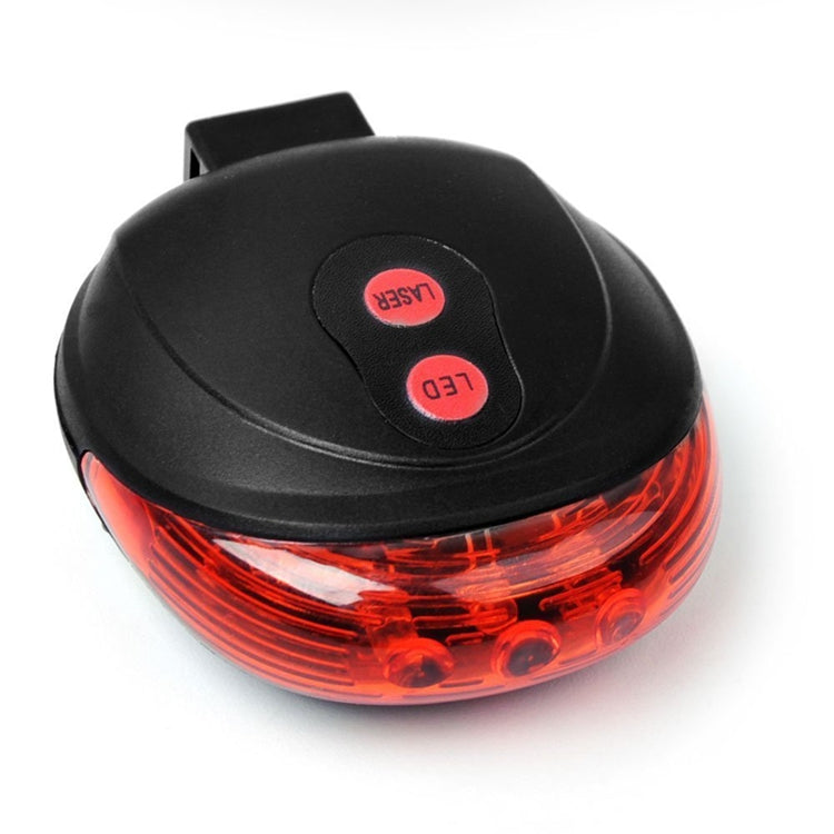 LumiGuard Luz Trasera para Bicicleta (5 LED + 2 Láser)