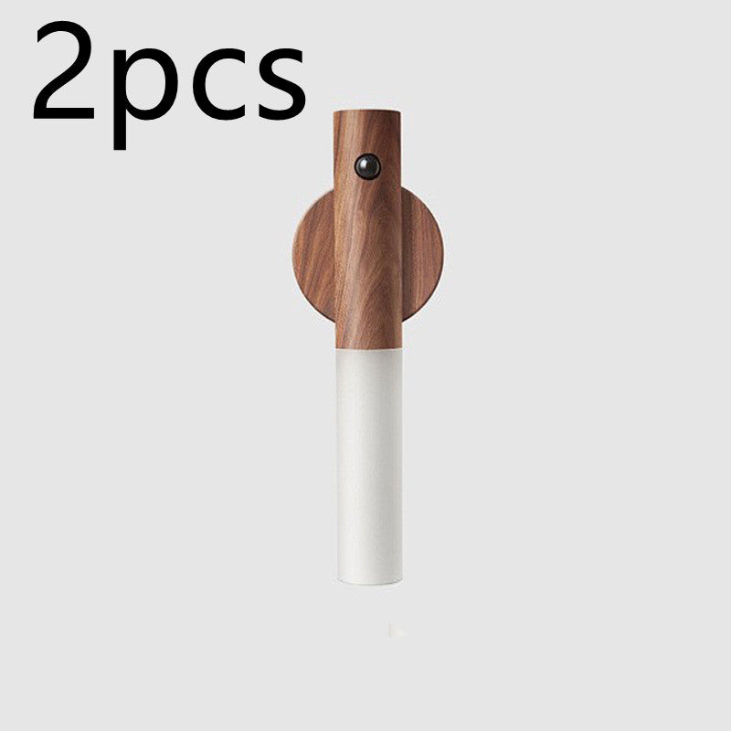 EcoGlow Auto LED Wood Night Light
