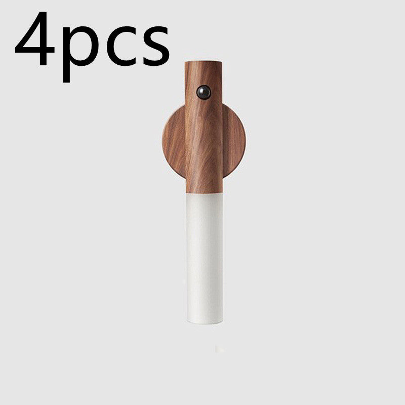 EcoGlow Auto LED Wood Night Light