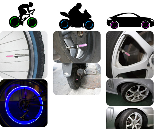 AutoGlow- Luces de Válvula para Neumáticos