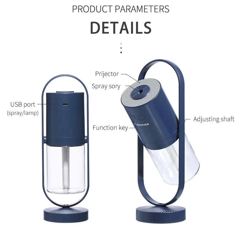 MysticMist- Humidificador de Aire con Luces