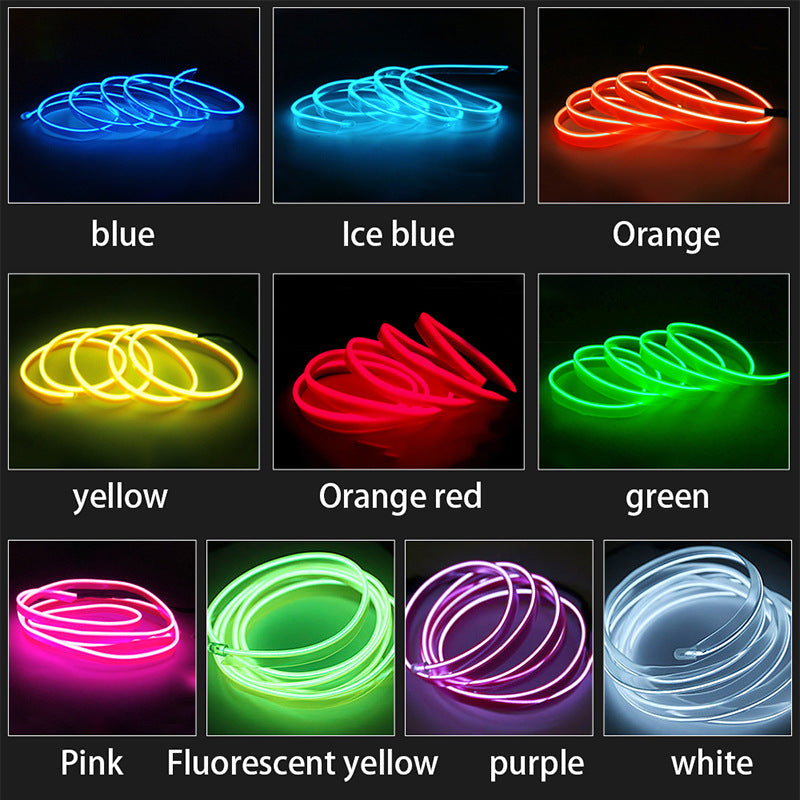 NeonGlow Luces LED para Auto y Bicicleta