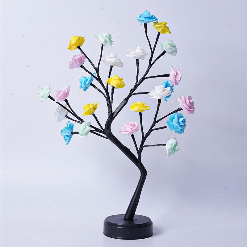 BlossomGlow Flower- Lámpara de Mesa