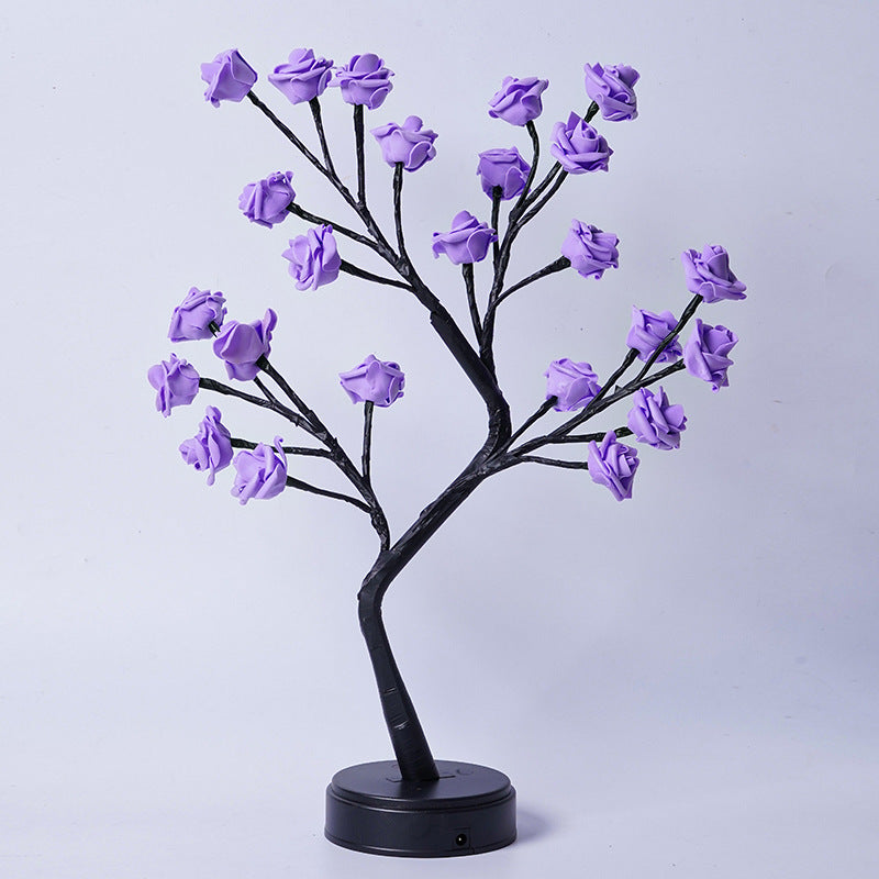 BlossomGlow Flower- Lámpara de Mesa