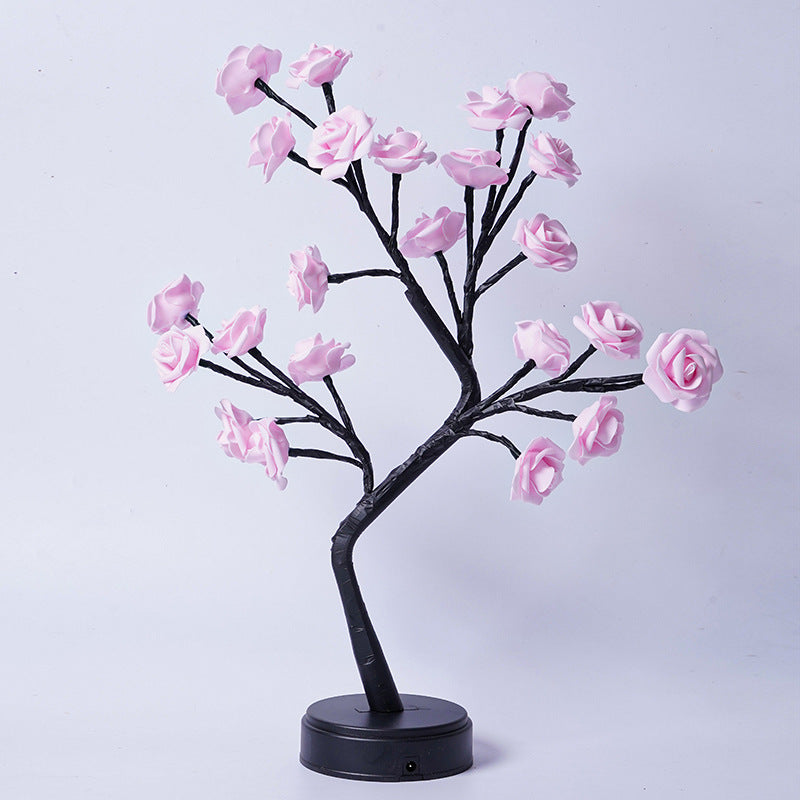 BlossomGlow Flower- Lámpara de Mesa