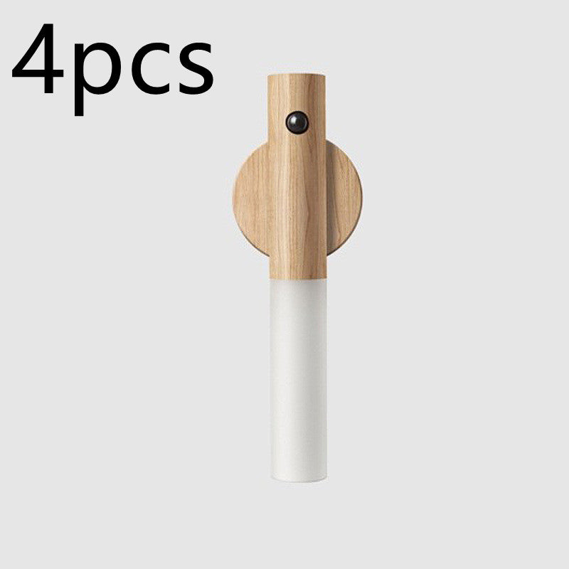 EcoGlow Auto LED Wood Night Light